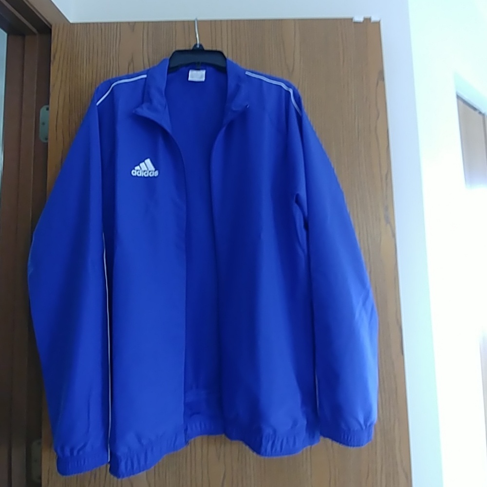 Adidas mens blue track jacket NWT